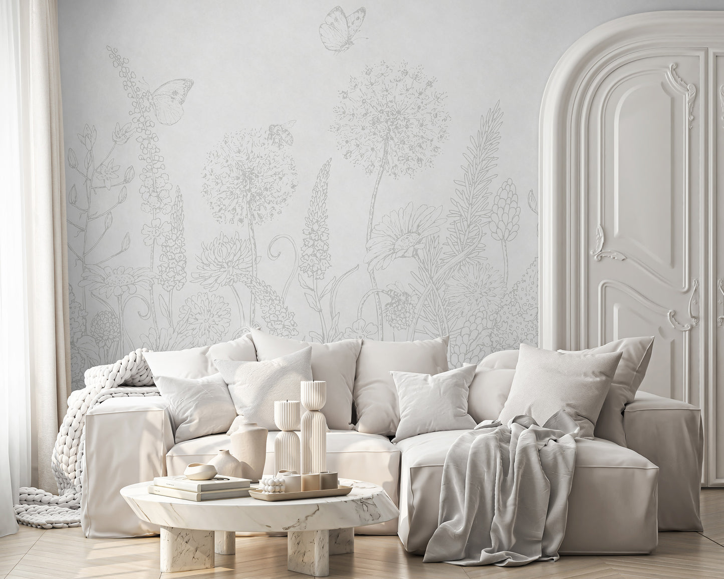 Dreamy Meadow White